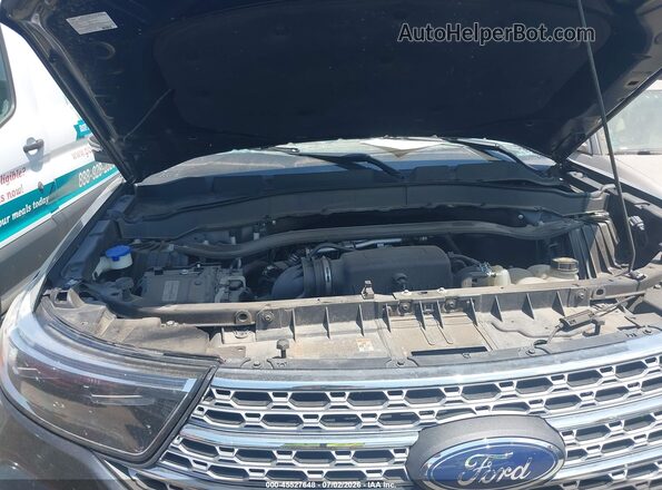 1FMSK8FH7MGA70232 2021 FORD EXPLORER Black Vista trasera