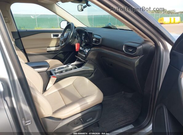 1FMSK8FH7NGA64819 2022 FORD EXPLORER Silver Front interior view
