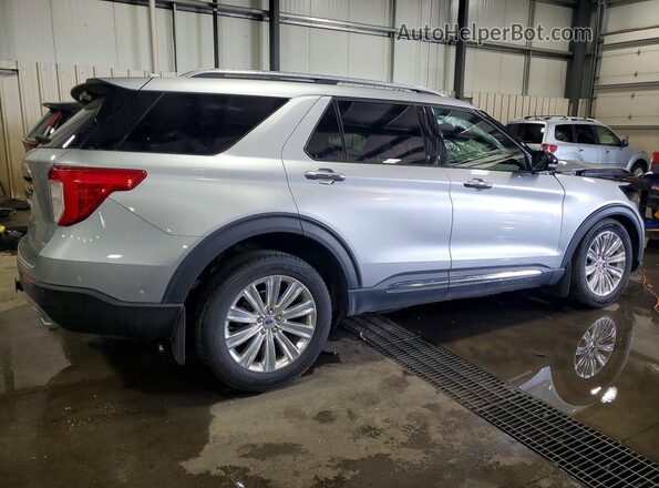 1FMSK8FH8LGB49147 2020 FORD EXPLORER Серебряный Задняя правая четверть