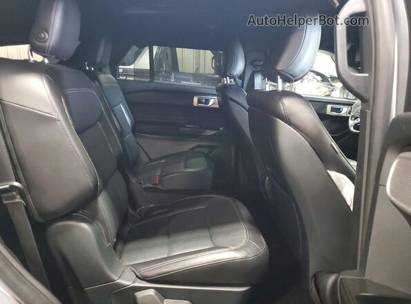 1FMSK8FH8LGB49147 2020 FORD EXPLORER Серебряный Вид задней части салона