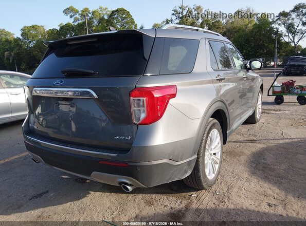 1FMSK8FH8RGA81439 2024 FORD EXPLORER Gray Tył prawy