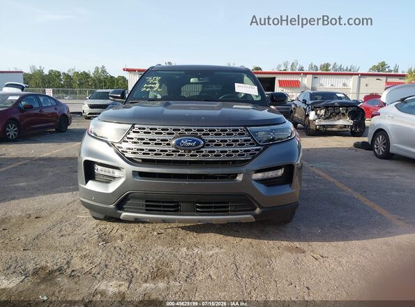 1FMSK8FH8RGA81439 2024 FORD EXPLORER Gray Widok zestawu wskaźników