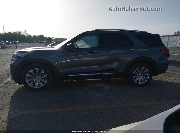 1FMSK8FH8RGA81439 2024 FORD EXPLORER Gray Widok wnętrza 360 stopni