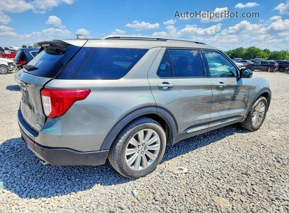 1FMSK8FH9LGA85524 2020 FORD EXPLORER Серый Задняя правая четверть