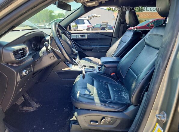 1FMSK8FH9LGA85524 2020 FORD EXPLORER Серый Вид салона спереди