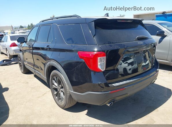 1FMSK8FH9LGC00333 2020 FORD EXPLORER Black Հետևի ձախ