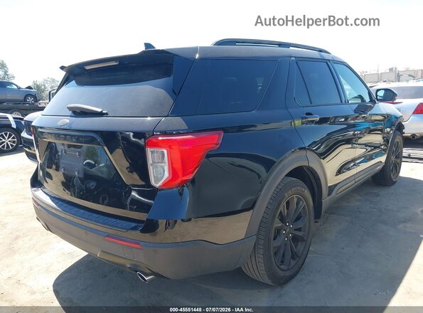 1FMSK8FH9LGC00333 2020 FORD EXPLORER Black Հետևի աջ