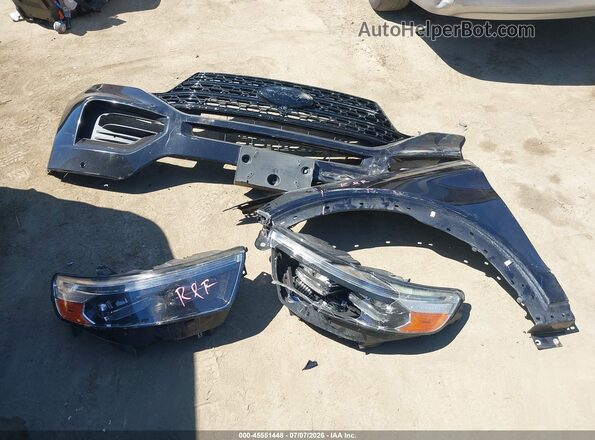 1FMSK8FH9LGC00333 2020 FORD EXPLORER Black Սարքավորումների վահանակի տեսք