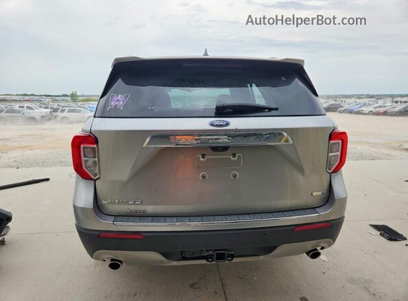 1FMSK8FHXLGD05740 2020 FORD EXPLORER Silver Rear view