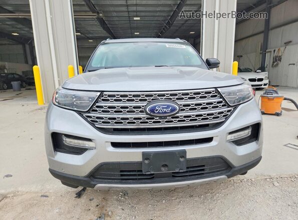 1FMSK8FHXLGD05740 2020 FORD EXPLORER Silver Front view