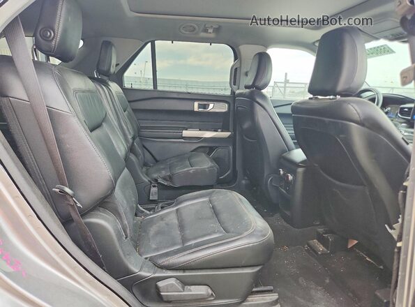 1FMSK8FHXLGD05740 2020 FORD EXPLORER Silver Rear interior view