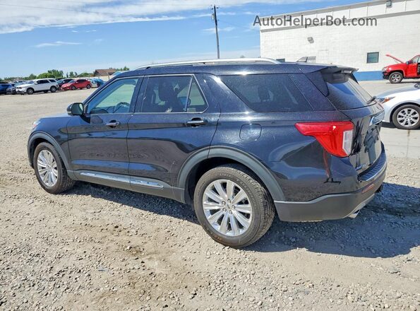 1FMSK8FHXMGB50270 2021 FORD EXPLORER Black Tył lewy