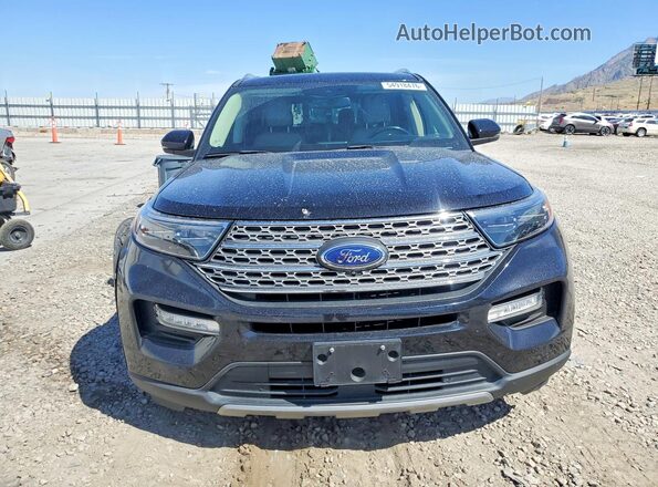 1FMSK8FHXMGB50270 2021 FORD EXPLORER Black Widok z przodu