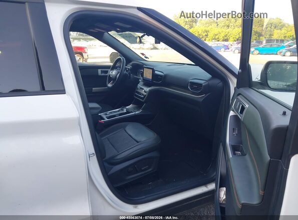 1FMSK8JH0NGA98995 2022 FORD EXPLORER White Front interior view