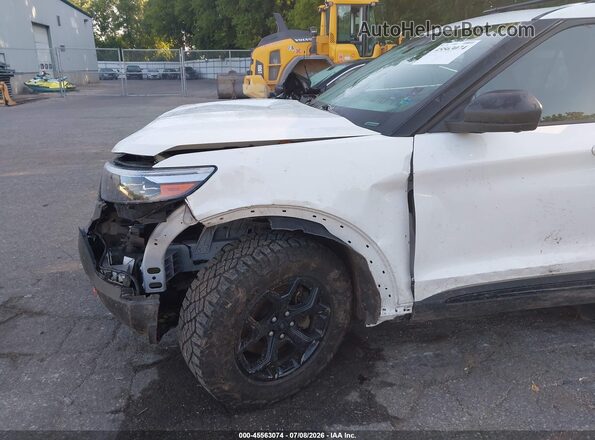 1FMSK8JH0NGA98995 2022 FORD EXPLORER White Front view