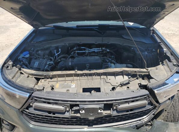 1FMSK8JH0RGA08962 2024 FORD EXPLORER Green ძრავის განყოფილების ხედი