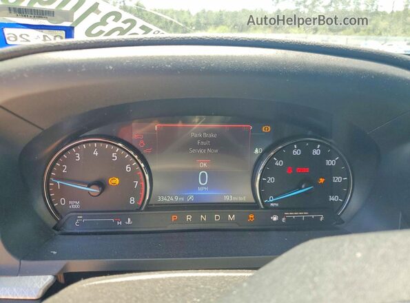 1FMSK8JH0RGA08962 2024 FORD EXPLORER Green ხელსაწყოთა პანელის ხედი