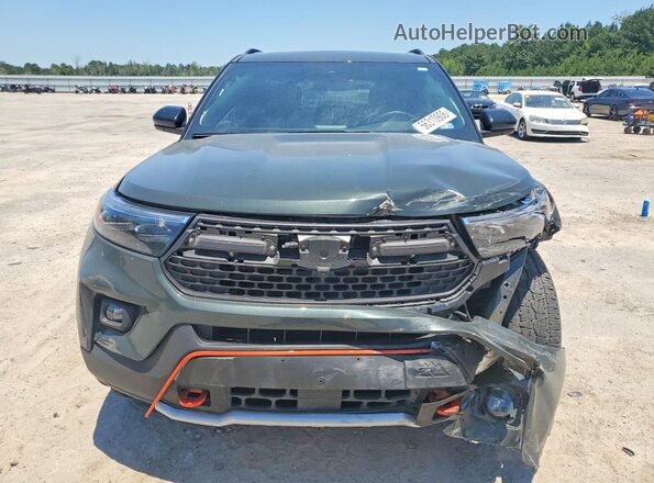 1FMSK8JH0RGA08962 2024 FORD EXPLORER Green წინა ხედი