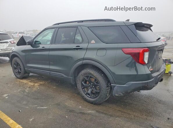 1FMSK8JH6NGA24903 2022 FORD EXPLORER Green Հետևի ձախ