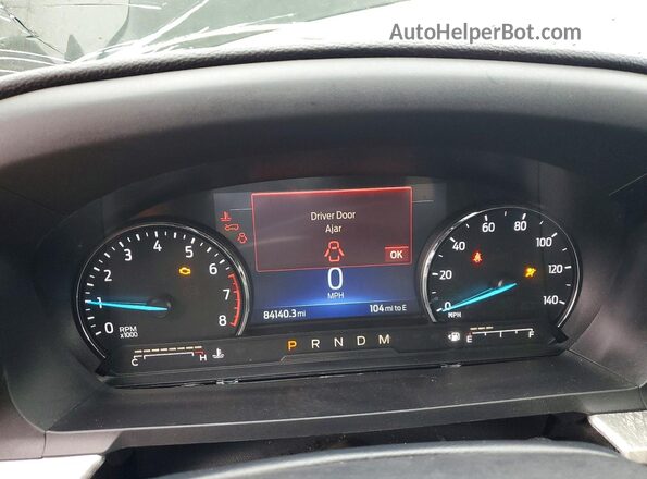 1FMSK8JH6NGA24903 2022 FORD EXPLORER Green Սարքավորումների վահանակի տեսք