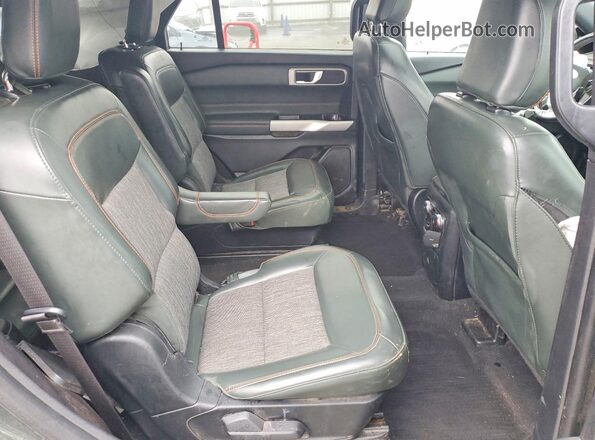 1FMSK8JH6NGA24903 2022 FORD EXPLORER Green Սալոնի հետևի տեսք