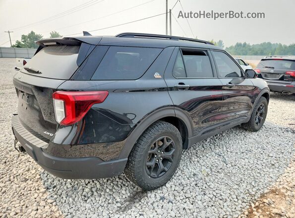 1FMSK8JH6PGA64434 2023 FORD EXPLORER Black Հետևի աջ