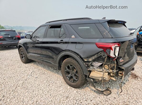 1FMSK8JH6PGA64434 2023 FORD EXPLORER Black Հետևի ձախ