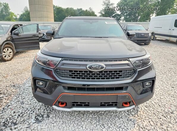 1FMSK8JH6PGA64434 2023 FORD EXPLORER Black Դիմացի տեսք