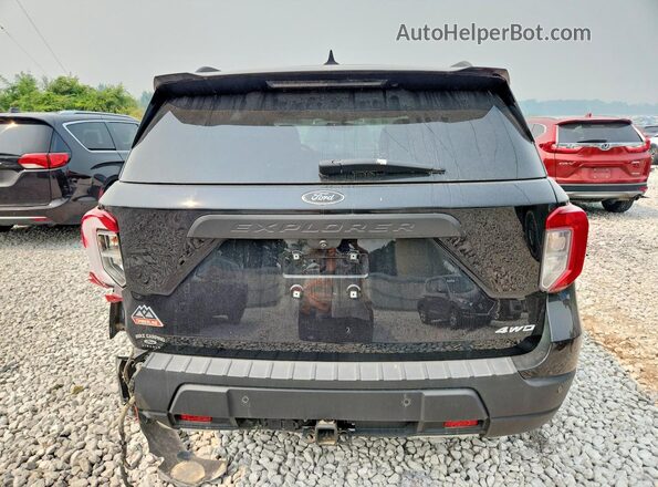 1FMSK8JH6PGA64434 2023 FORD EXPLORER Black Հետևի տեսք