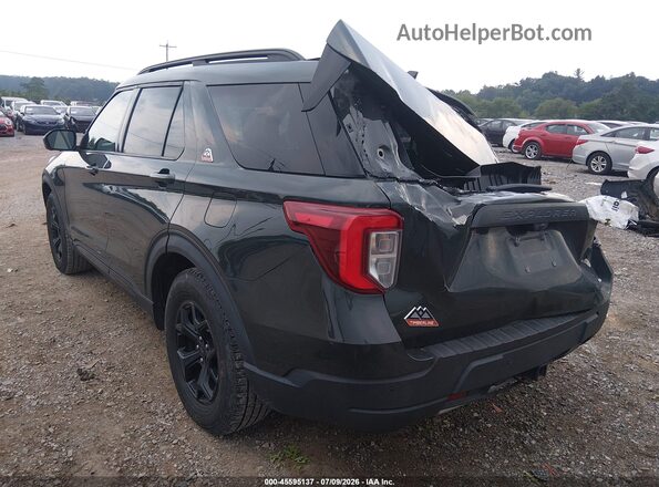 1FMSK8JH9NGA98087 2022 FORD EXPLORER Серый Задняя левая четверть