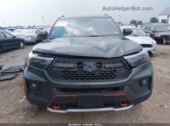 1FMSK8JH9NGA98087 2022 FORD EXPLORER Серый Вид щитка приборов