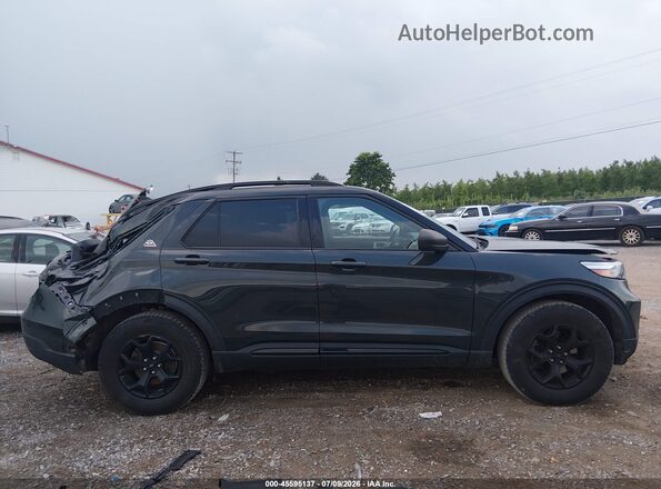 1FMSK8JH9NGA98087 2022 FORD EXPLORER Серый Вид задней части салона