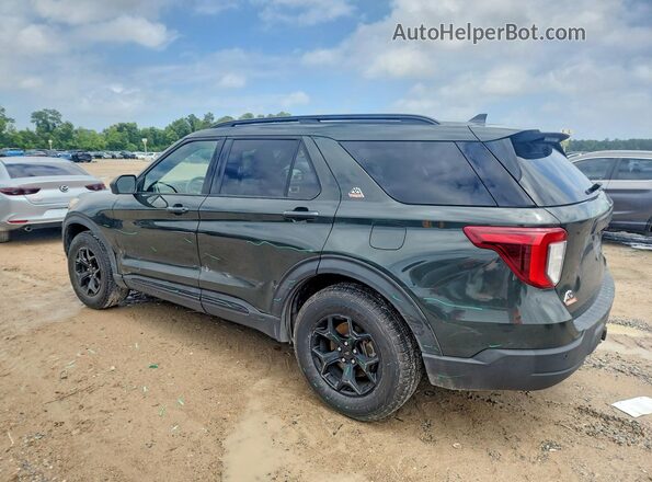 1FMSK8JH9NGB91000 2022 FORD EXPLORER Green Tył lewy