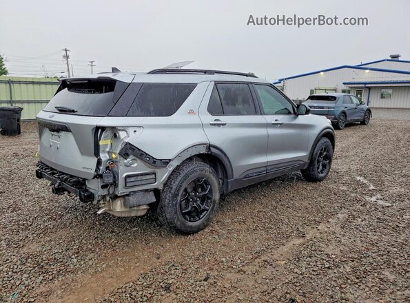 1FMSK8JH9RGA12444 2024 FORD EXPLORER Gray Rear right