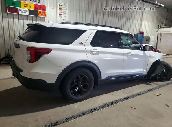 1FMSK8JHXMGC30501 2021 FORD EXPLORER White Задня права чверть
