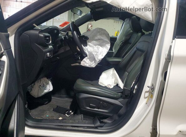 1FMSK8JHXMGC30501 2021 FORD EXPLORER White Вид салону спереду