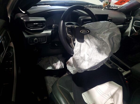 1FMSK8JHXMGC30501 2021 FORD EXPLORER White Вид панелі приладів