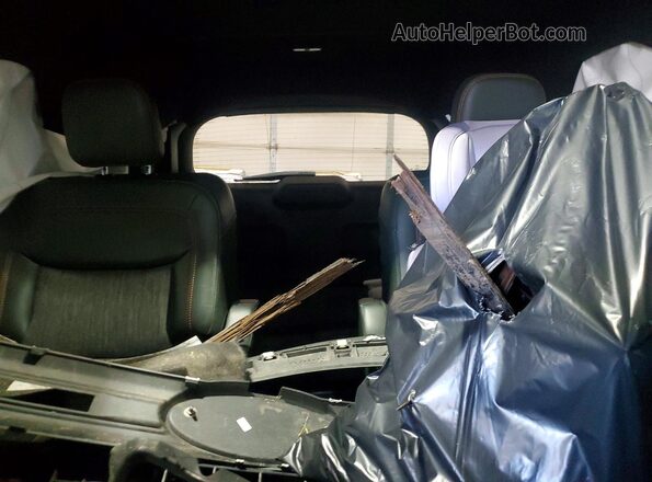 1FMSK8JHXMGC30501 2021 FORD EXPLORER White Вид задніх сидінь