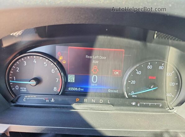 1FMSK8KH1PGB03526 2023 FORD EXPLORER Silver ხელსაწყოთა პანელის ხედი