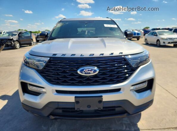 1FMSK8KH1PGB03526 2023 FORD EXPLORER Silver წინა ხედი