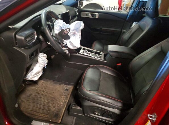 1FMSK8KH6PGA77389 2023 FORD EXPLORER Red Front interior view