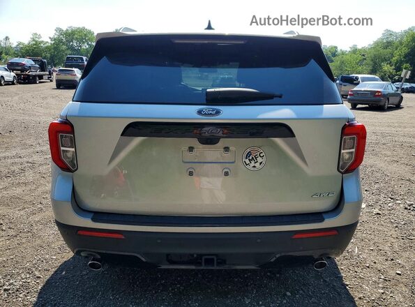 1FMSK8KH8RGA89739 2024 FORD EXPLORER Silver Հետևի տեսք