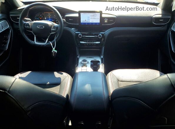 1FMSK8KH8RGA89739 2024 FORD EXPLORER Silver Առջևի վահանակի տեսք