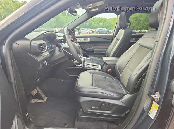 1FMSK8KH9RGA85702 2024 FORD EXPLORER Gray Widok wnętrza z przodu
