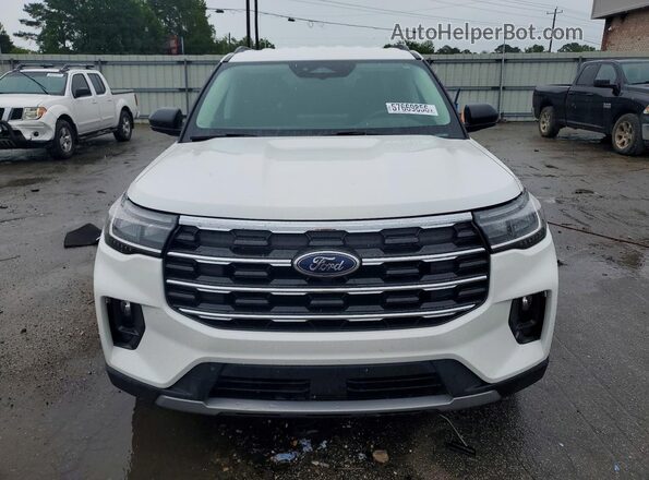 1FMUK7DH0SGA02776 2025 FORD EXPLORER White Դիմացի տեսք