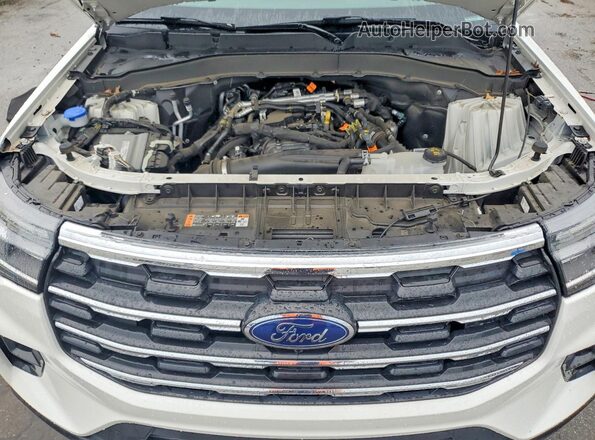 1FMUK7DH0SGA02776 2025 FORD EXPLORER White Շարժիչի բաժամունքի տեսք