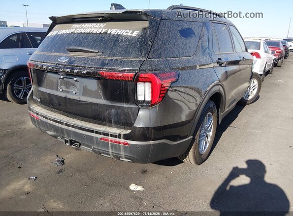 1FMUK7DH1TGA28613 2026 FORD EXPLORER Black Tył prawy
