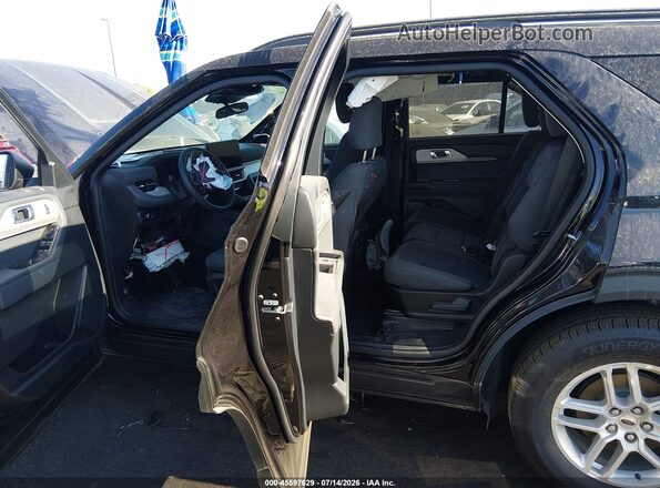 1FMUK7DH1TGA28613 2026 FORD EXPLORER Black Widok naklejki z numerem VIN