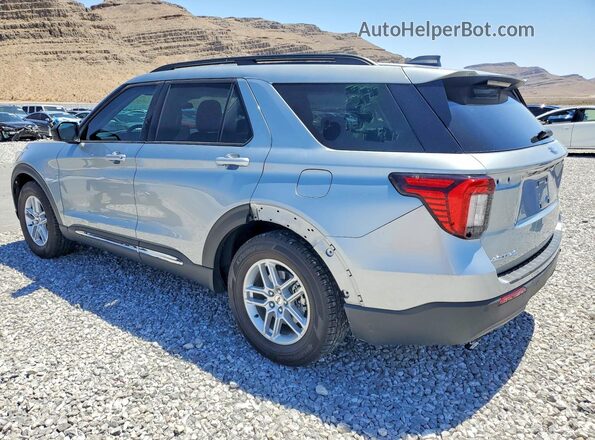 1FMUK7DH3SGA69789 2025 FORD EXPLORER Silver Trasero izquierdo