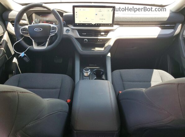 1FMUK7DH3SGA69789 2025 FORD EXPLORER Silver Vista del salpicadero